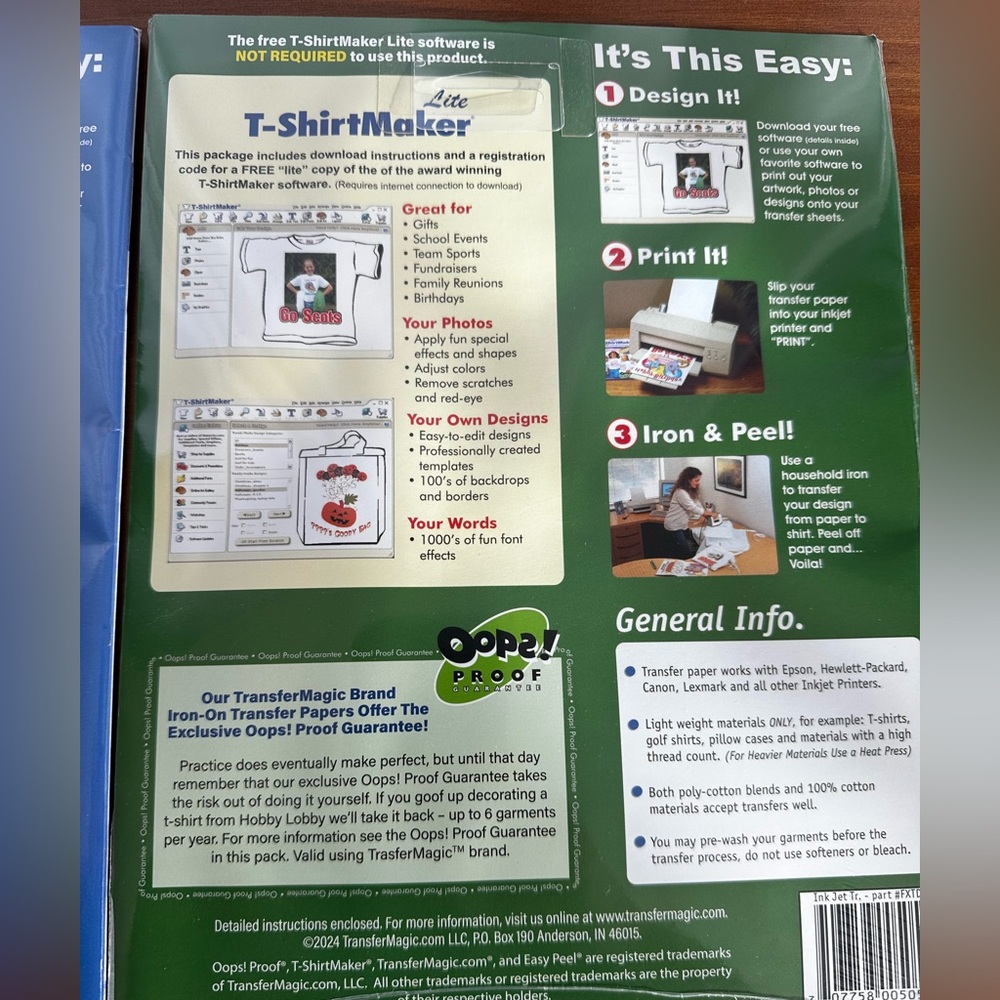T-Shirt Transfer Paper - Picture 4 of 5